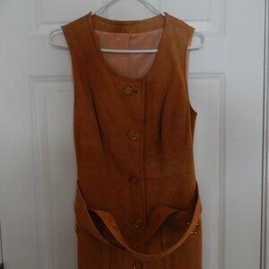 Vintage suede jumper, 1960s